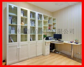 家用多層實木書柜衣柜定制推薦 工廠直銷，10年保修，歐式簡約設計